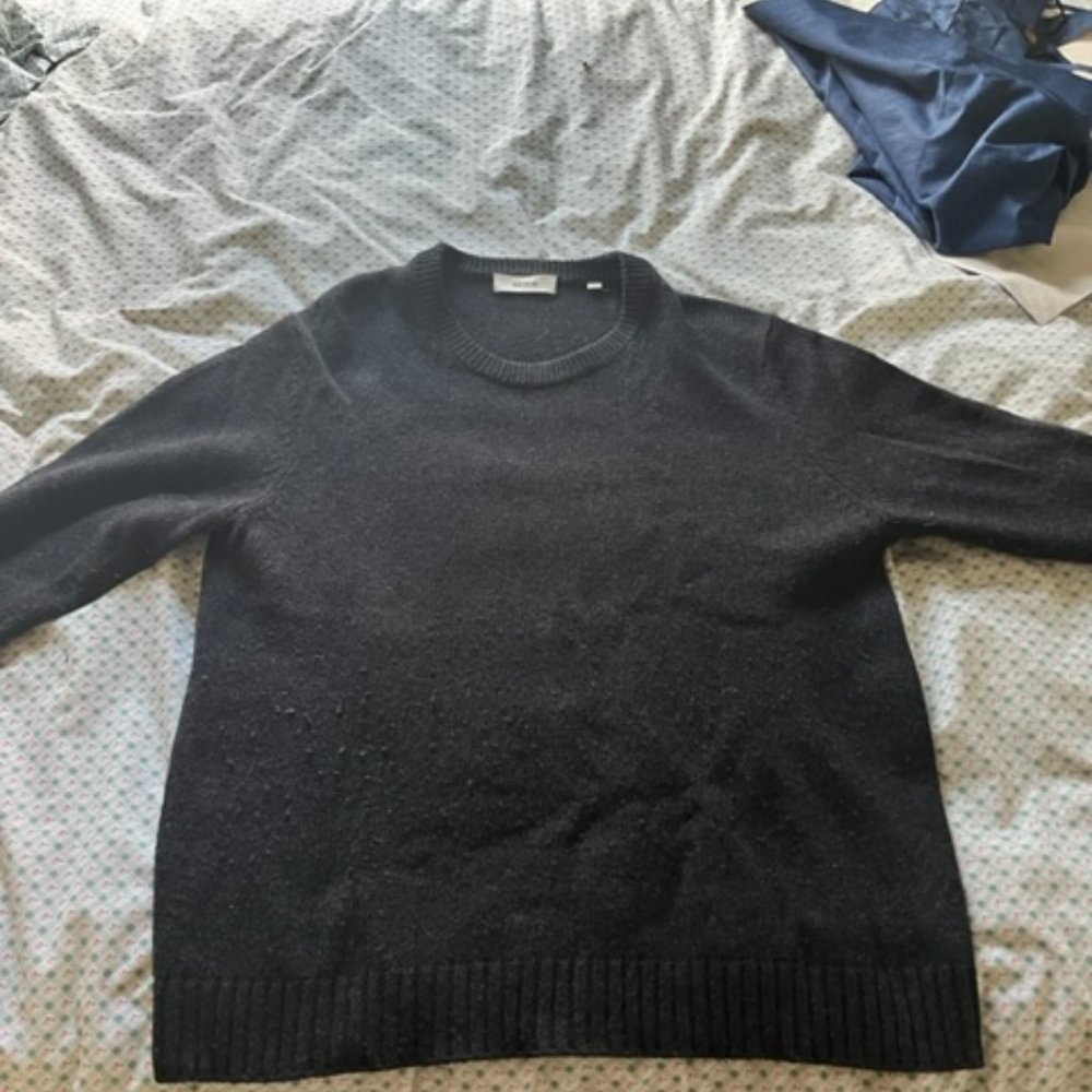 Buck Mason Herdsman Crewneck Sweater - Charcoal - Size XL